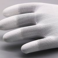 Gants de travail à usage général enduits de PU Gants électroniques antistatiques en PU Protection des mains