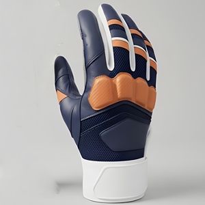 Service OEM, gants de frappe de baseball les plus vendus, protection ultime des mains, fermeture à velcro, gants de frappe en cuir durables - Product Image 6