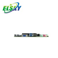 Motherboard Embedded ATX ELSKY M415F Tanpa Kipas Harga Terjangkau, Quad Core 2.0GHz J4125 6C DDR4 GPIO SIM Card LVDS RS232 COM