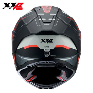 Casques de moto intégraux XXP NOUVEAUX avec grand spoiler, double visière, boucle à dégagement rapide, XXL VINDICATOR SPIKE DOT ABS toutes saisons 6 - Product Image 4