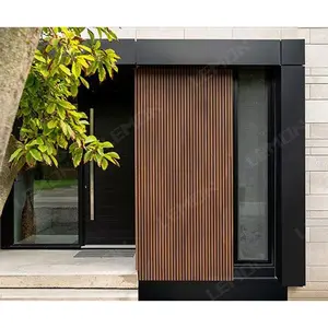 Wood Plastic Composite Wpc Fence Home Garden Courtyard Fence Panels Better Than Vinyl Pvc Fence