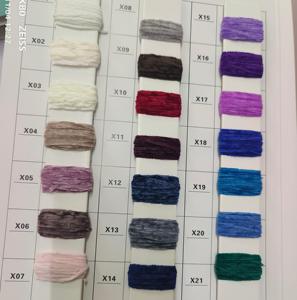 Tái chế 100% polyester kết cấu độ bền cao thân thiện với môi Chenille sợi cho đan & thêu - Product Image 2