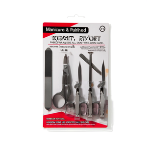 Kit de manucure et pédicure professionnel pour usage domestique – Lime à ongles et coupe-ongles pour tous types de peau – Soin quotidien de la peau - Product Image 2