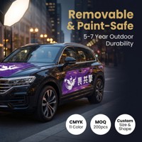 Vinilo Adhesivo Personalizado de Alto Rendimiento, Impresión Digital Exterior Personalizada