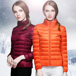 20 Colors Shiny <strong>Woman</strong> Foldable <strong>Lightweight</strong> Outdoor Down Jacket Winter Jacket Duck'<strong>s</strong> Down-filled <strong>Coat</strong> - Product Image 1