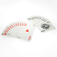 Cartes à jouer en plastique écologique Cartes de jeu et de tarot recyclables avec logo personnalisé imprimé sur du papier Boîte de papier emballée