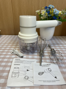 Không dây bé thực phẩm xách tay <span class=keywords><strong>mini</strong></span> Máy xay sinh tố xử lý thực phẩm Mixer cầm tay Beater Whisk nhà bếp thực phẩm trộn - Product Image 6