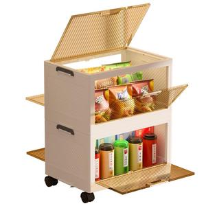 <span class=keywords><strong>Armario</strong></span> de Almacenamiento Plegable de Plástico de <span class=keywords><strong>60</strong></span> cm de <span class=keywords><strong>Ancho</strong></span>, con Apertura Superior y Lateral, Diseño Moderno para Muebles de Hogar en Dormitorios, Salas de Estar y Armarios - Product Image 6