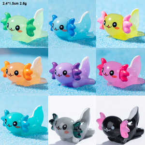 ตุ๊กตาเรซิ่นอะโซโลตลน่ารัก ของตกแต่งจิ๋วรูปสัตว์ขนาดเล็ก สำหรับตกแต่งภูมิทัศน์ อุปกรณ์ DIY - Product Image 2