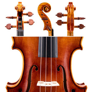 Personalización <span class=keywords><strong>Antonino</strong></span> Stradivari 1716 violín de madera maciza de arce flameado hecho a mano 4/4 - Product Image 4