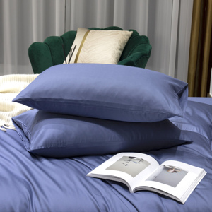 Ensemble de housse de <span class=keywords><strong>couette</strong></span> 4 pièces 100% coton avec fermeture à glissière, comprend une housse de <span class=keywords><strong>couette</strong></span>, un drap-housse et 2 taies d'oreiller pour toutes les saisons. - Product Image 3