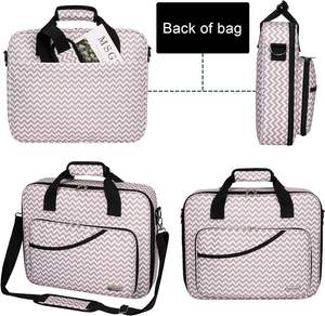 Free Sample 2025 Fashion <b>Trolley</b> Rolling Standard Sewing Machine and Accessory Carrying Case Tote <b>Bag</b> - Product Image 5