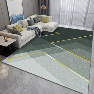 Moderna morbida pelliccia sintetica, antiscivolo Soft Touch antiscivolo tappeti Shaggy soffici tappeti Motley motivo geometrico Shaggy Area del pavimento tappeto/ - Product Image 6