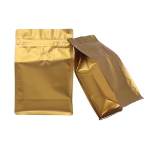 Sacchetto di plastica con sigillo a caldo stampato dorato in polvere di proteine del siero di latte - Product Image 3