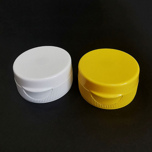 Smooth Surface <b>Bottle</b> Lid 38mm <b>Squeeze</b> Shampoo <b>Bottle</b> Flip Top Cap 38-400 Plastic Flip Cap - Product Image 4