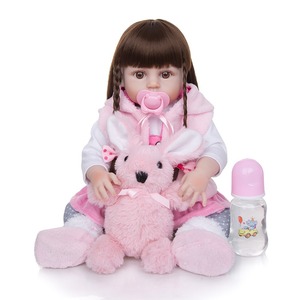 Poupées Reborn Silicone nouveau-né bébé 55cm réaliste renaissance fille vivante poupée bébé poupée pour enfants jouets - Product Image 6