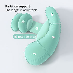 Almohada de Maternidad - Almohada Pequeña <span class=keywords><strong>para</strong></span> Dormir de Lado, Artefacto Multifuncional en Forma de H <span class=keywords><strong>para</strong></span> Dormir, Soporta <span class=keywords><strong>el</strong></span> <span class=keywords><strong>Abdomen</strong></span> - Product Image 5