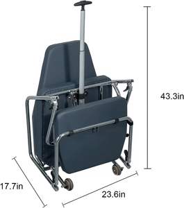 Portable <strong>Electric</strong> <strong>Dental</strong> <strong>Chair</strong> Foldable Medical Equipment with Steel and Plastic Construction Patients <strong>Unit</strong> Prices Included - Product Image 2