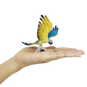 Giocattoli per Animali in PVC di Eccellente Fattura, Figurine Realistiche, Giocattoli Ecologici per Uccelli e Pappagalli, Certificati ASTM - Product Image 2