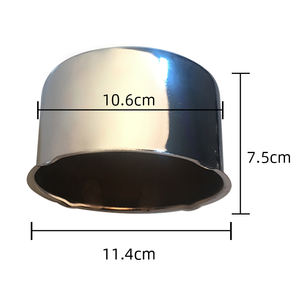 Cubierta de cubo de rueda para coche, <span class=keywords><strong>tapacubos</strong></span> compatibles con muchos SUV, cubierta de polvo de Metal - Product Image 4