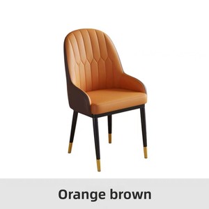 Sedie da Pranzo Moderne per Uso Domestico, Sedie in Pelle per Ristoranti e Sedie da Pranzo per Arredamento Domestico - Product Image 3