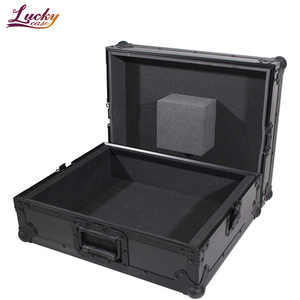 Chuyên nghiệp trường hợp đường lớn màu đen cho <span class=keywords><strong>1200</strong></span> phong cách bàn xoay tiên phong plx1000, kỹ thuật, Numark vv hỗ trợ tùy chỉnh trường hợp chuyến bay - Product Image 1