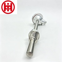 Capteur de température en acier inoxydable ODM Dingyi Industrial, résolution 0,1°C, communication 4-20mA, niveau de protection IP65