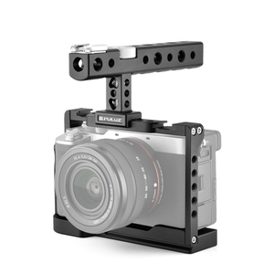 Nouveauté Caméra Micro Film PULUZ Caméra Vidéo Cage Filmmaking Rig avec Poignée Pour <span class=keywords><strong>Sony</strong></span> Alpha <span class=keywords><strong>7C</strong></span> - Product Image 1