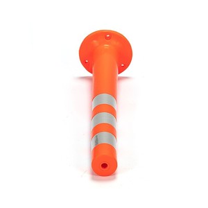 Road Safety Flexible Warning Post Road Bollard Reflective Delineator Post Road Traffic Marker Post Bollard