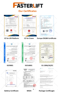 10เมตร16เมตร24เมตรแพลตฟอร์มทางอากาศไฮดรอลิกแบบยืดหดได้ลิฟท์ยกบู้ทแบบดึงราง - Product Image 6
