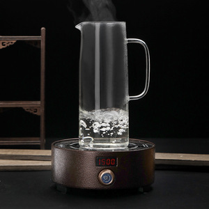 Offre Spéciale : Cafetière à Infusion Froide en Verre Transparent avec Grand <span class=keywords><strong>Filtre</strong></span> en Acier Inoxydable 1300ml et Couvercle Résistant au Froid et à la Chaleur - Product Image 3