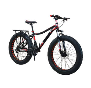 Per uomo adulto grasso pneumatico <span class=keywords><strong>bici</strong></span> con forcella in acciaio di migliore qualità quattro 26 pollici telaio in acciaio ad alto tenore di carbonio Mountain Bike MTB bicicletta per gli uomini - Product Image 5