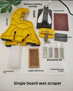 Ensemble complet pour les snowboarders freestyle Aiguiseur de fer à cire sensible à la température Trois brosses pour les sports d'hiver Produits de <span class=keywords><strong>ski</strong></span> - Product Image 3