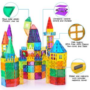 132 pezzo giocattoli educativi prezzo competitivo <span class=keywords><strong>regalo</strong></span> di natale stelo magnetico <span class=keywords><strong>mattonelle</strong></span> da costruzione regali di natale regali di natale - Product Image 5