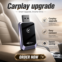 Boîte de connectivité USB CarPlay et Android Auto Plug & Play - Portable, compatible universel avec Bluetooth