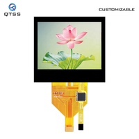 Layar LCD TFT Resolusi 320x240 2 Inci dengan Antarmuka 10PIN SPI 4 Jalur, Panel Layar Sentuh 4 Jalur Opsional, Modul LCD