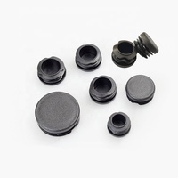 Embout de tuyau rond en plastique pour pied de chaise ou de bureau / 20 mm 25 mm 1 pouce, insert en plastique PE pour trou de tuyau, bouchon pour tube en acier