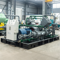 Compresseur d'azote à piston haute pression haute efficacité 350 bars avec technologie avancée sans huile refroidi par air 220V/380V