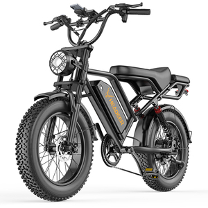 Bicicleta Eléctrica de Montaña HEADER, 20 Pulgadas, Neumáticos Anchos, Motor sin Escobillas de 48V 750W, Doble Suspensión, Bicicleta Eléctrica para Adultos - Product Image 6