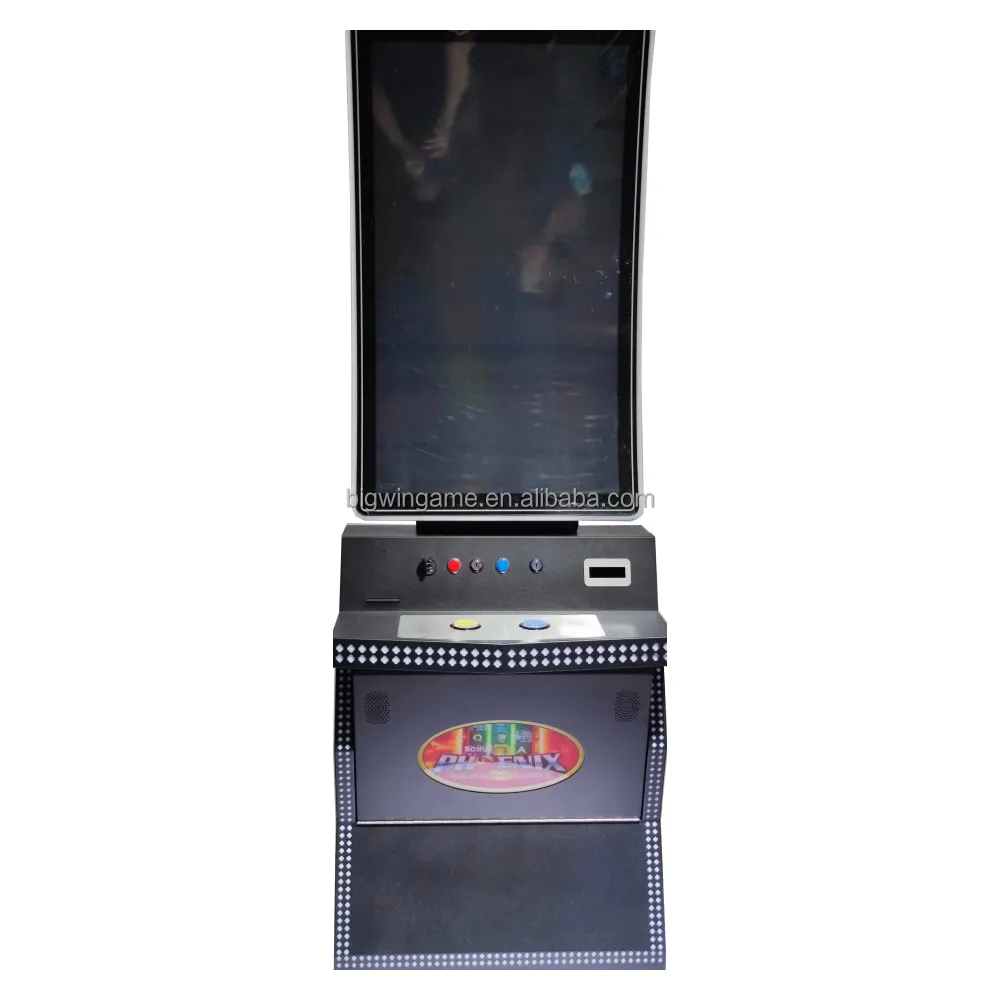 Fabricante personalizado 43 polegada curvo toque monitor habilidade jogo arcade máquina