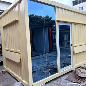 บ้านคอนเทนเนอร์ดัดแปลงทรงสี่เหลี่ยมผืนผ้า ความหนามาตรฐาน สำหรับสำนักงาน/ที่อยู่อาศัย ดีไซน์อุตสาหกรรม - Product Image 3