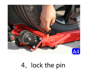 1 tonne de chariot mécanique en acier chariot à roue à levier pour l'entretien des voitures - Product Image 5