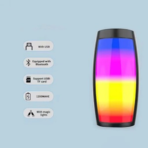 Altavoz BT inalámbrico portátil de pulso de pantalla completa para deportes al aire libre, caja de luz LED para fiestas, reproductor de música, altavoz de regalo - Product Image 5