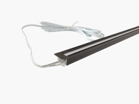 Barre lumineuse LED ultra-fine à haute luminosité intégrée pour armoire, éclairage invisible DC12V, profil en aluminium, éclairage dissimulé pour vitrine FREE1019-11