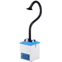 Purificateur de fumée 200W - Système d'élimination de la poussière pour machines de marquage laser CO2 et fibre (accessoire pour l'industrie du laser pour bijoux)