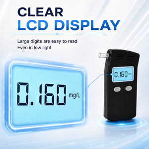 Nouvel Éthylotest Portable 2026 Haute Précision avec Capteur Semi-conducteur et Écran LED pour la Sécurité des Conducteurs - Product Image 3