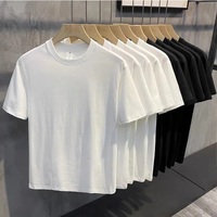 Camiseta de Hombre al por Mayor, 180GSM, 100% Algodón, Logotipo Personalizado OEM, Corte Regular, Transpirable, Tejido de Punto, Informal