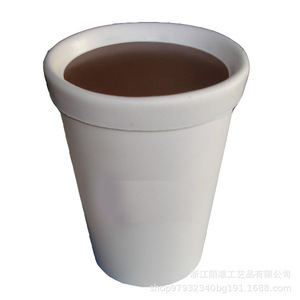 Pu Fidget Cup Toy White Paper Cup Shape High <b>Rebound</b> Stress Relief Unisex 8 To 13 Years - Product Image 1
