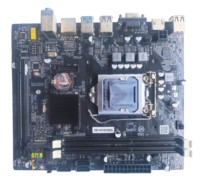 Motherboard Komputer Intel H311-D3 M ATX Baru untuk Generasi ke-6/7/8/9, 32G LGA1151, Slot RAM DDR3 Ganda, Memori, Port SATA VGA untuk Desktop