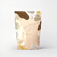 Sachet Mylar refermable en aluminium de 3,5 g, à trois soudures latérales, thermoscellable, résistant à l'humidité, pour emballage de biscuits et salades
